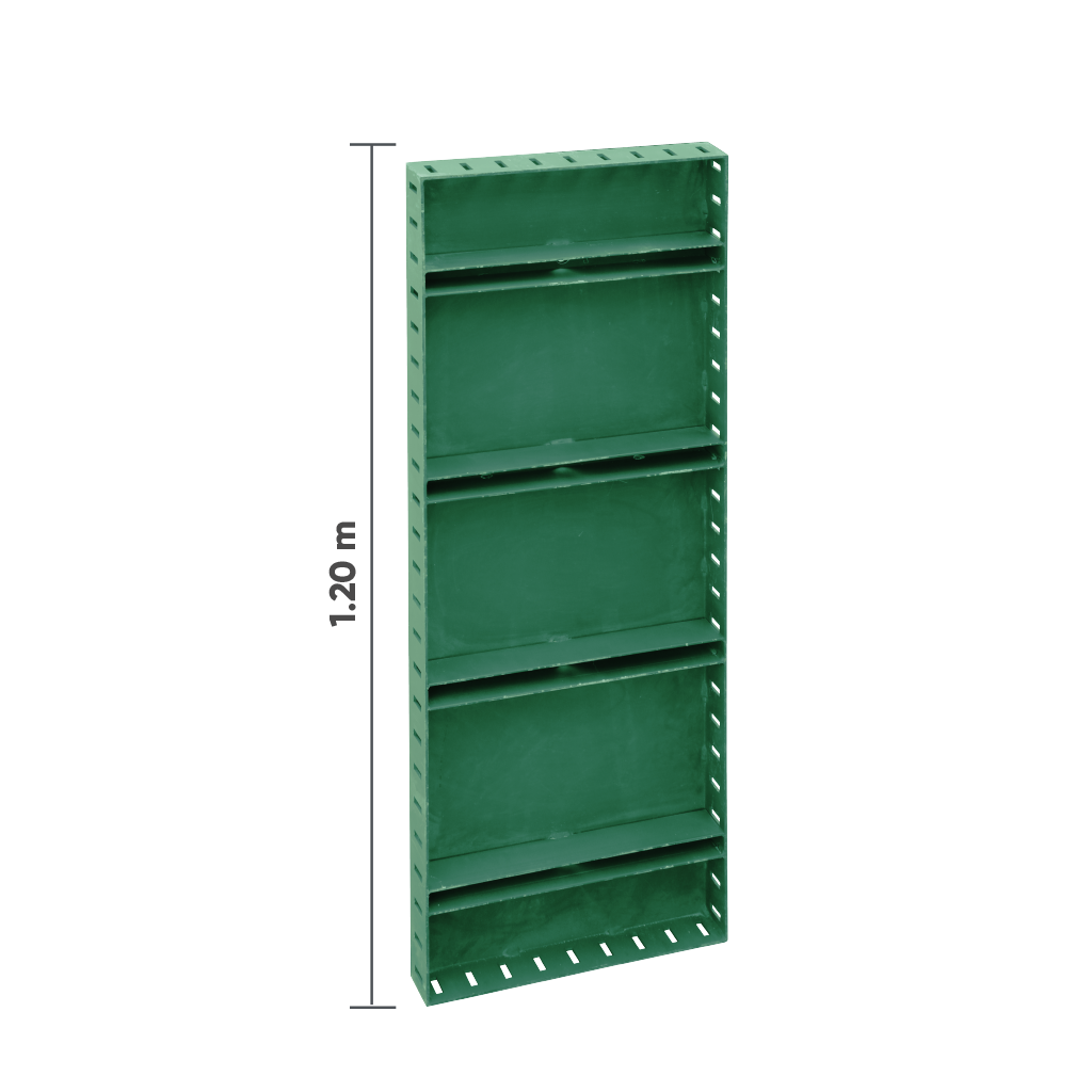 PANEL METÁLICO 1.2 M X 0.15 M